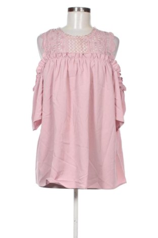 Дамска блуза SHEIN, Размер XXL, Цвят Розов, Цена 9,20 €, #136946270