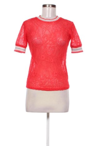 Damen Shirt Review, Größe XS, Farbe Rot, Preis € 8,00, #136955685