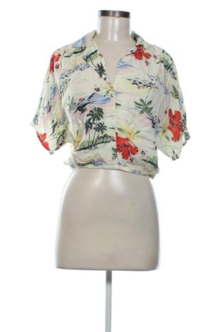 Damen Shirt Pull&Bear, Größe M, Farbe Mehrfarbig, Preis € 6,00, #136955812