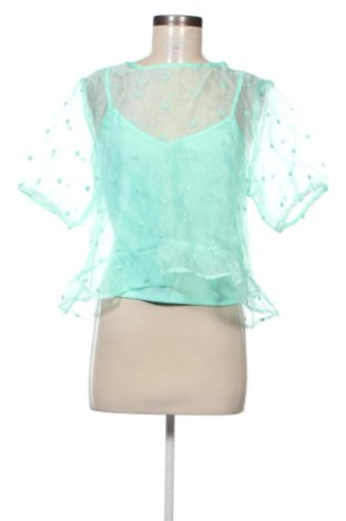 Bluză de femei Pimkie, Mărime L, Culoare Verde, Preț 31,28 Lei, #136961567