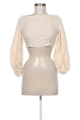 Bluzka damska Zara, Rozmiar XXS, Kolor ecru, Cena 75,02 zł, #136962699