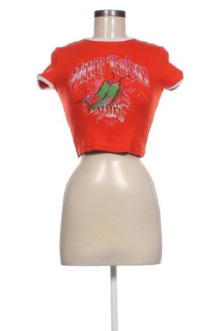 Női blúz Bershka, Méret S, Szín Narancssárga
, Ár 3 719 Ft, #136965266
