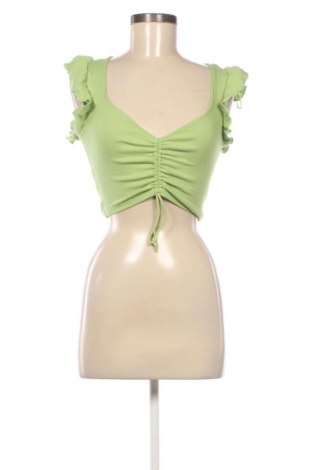 Дамска блуза Zara, Размер S, Цвят Зелен, Цена 10,82 €, #136966958