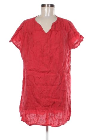 Bluzka damska Puro Lino, Rozmiar XL, Kolor Czerwony, Cena 72,00 zł, #136975152