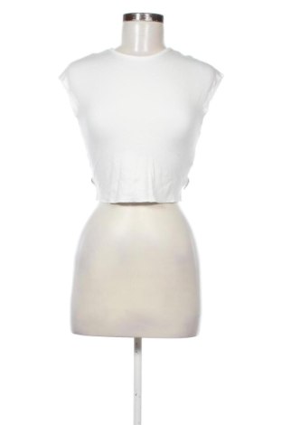 Damen Shirt Bershka, Größe M, Farbe Weiß, Preis 15,99 €, #136980206