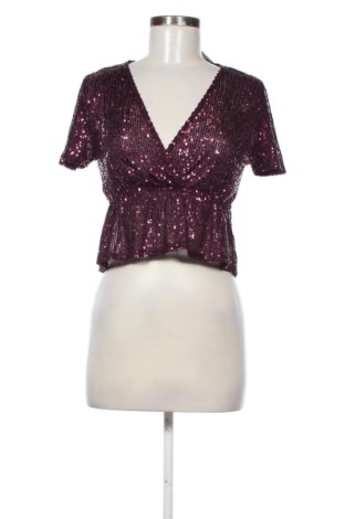 Damen Shirt Pull&Bear, Größe S, Farbe Lila, Preis 5,99 €, #136982887