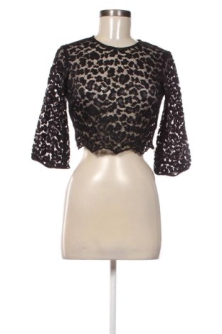 Дамска блуза Zara, Размер S, Цвят Черен, Цена 8,69 €, #136997326