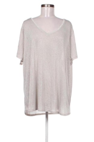 Bluzka damska Kiabi, Rozmiar 3XL, Kolor Srebrzysty, Cena 49,99 zł, #137002642