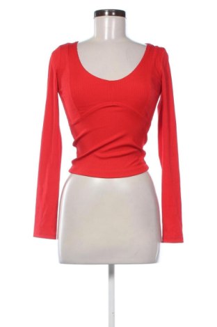 Damen Shirt Bershka, Größe S, Farbe Rot, Preis 5,00 €, #137012623