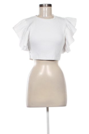 Damen Shirt Zara, Größe M, Farbe Weiß, Preis 12,00 €, #137012640