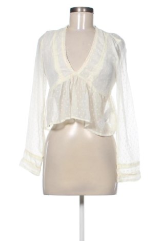Bluză de femei Stradivarius, Mărime S, Culoare Ecru, Preț 83,99 Lei, #137030525