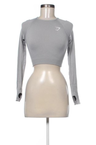 Γυναικεία μπλούζα Gymshark, Μέγεθος S, Χρώμα Γκρί, Τιμή 14,99 €, #137038279