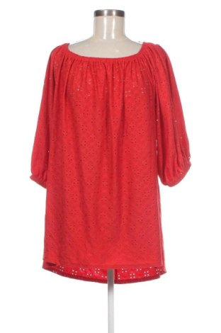 Damen Shirt Peacocks, Größe 3XL, Farbe Rot, Preis 6,99 €, #137050428