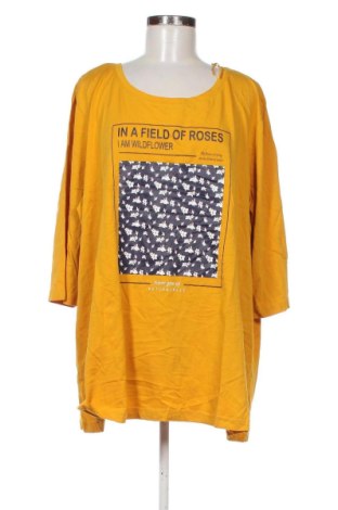 Bluză de femei Sheego, Mărime 3XL, Culoare Galben, Preț 80,99 Lei, #137054358