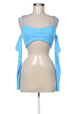 Bluză de femei Bershka, Mărime XS, Culoare Albastru, Preț 51,00 Lei, #136993160