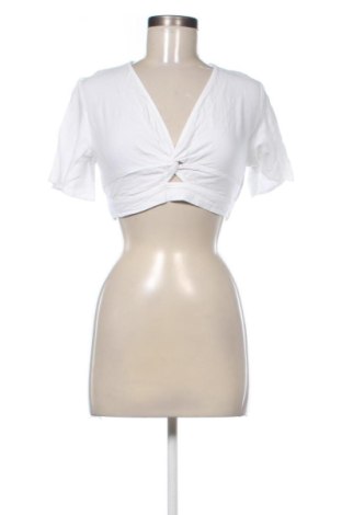Γυναικεία μπλούζα Pull&Bear, Μέγεθος XS, Χρώμα Λευκό, Τιμή 10,29 €, #136996755
