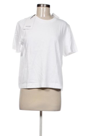 Bluză de femei Selected, Mărime M, Culoare Alb, Preț 201,99 Lei, #137015223