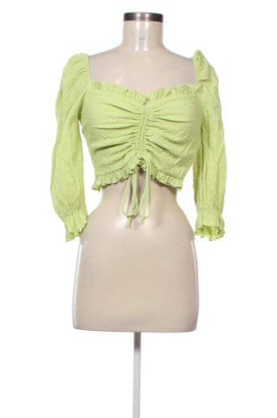 Bluză de femei Bershka, Mărime S, Culoare Verde, Preț 32,99 Lei, #137022053