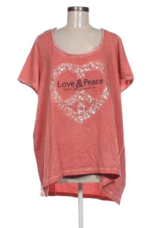 Damen Shirt Gina Benotti, Größe 4XL, Farbe Rosa, Preis 11,99 €, #137058214