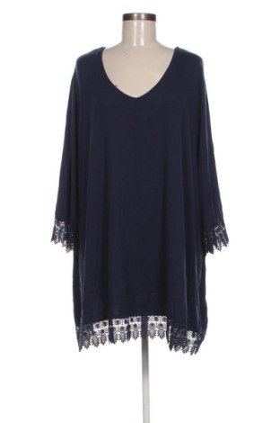 Damen Shirt Ulla Popken, Größe XXL, Farbe Blau, Preis 18,99 €, #137061228