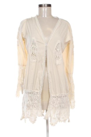 Cardigan de damă Never Denim, Mărime M, Culoare Ecru, Preț 57,35 Lei, #136942350