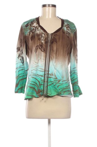 Damen Strickjacke Biba, Größe M, Farbe Mehrfarbig, Preis € 8,00, #136960778