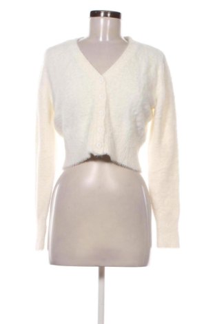 Cardigan de damă Bershka, Mărime M, Culoare Ecru, Preț 99,99 Lei, #136961709