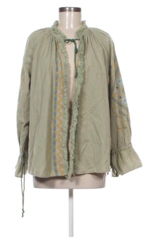 Cardigan de damă Zara, Mărime L, Culoare Verde, Preț 62,56 Lei, #136962310