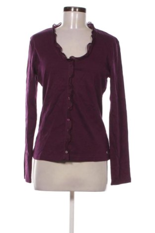 Damen Strickjacke Street One, Größe L, Farbe Lila, Preis 10,99 €, #136966708
