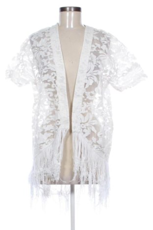 Дамска жилетка Bershka, Размер M, Цвят Бял, Цена 6,00 €, #136969598