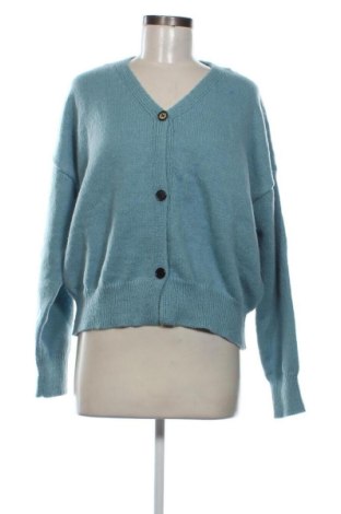 Damen Strickjacke Kaffe, Größe L, Farbe Blau, Preis 47,99 €, #136976079