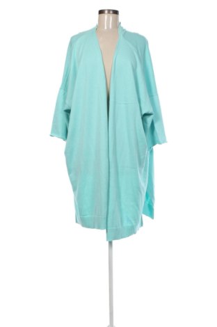 Damen Strickjacke Ulla Popken, Größe 4XL, Farbe Blau, Preis € 20,00, #137004455