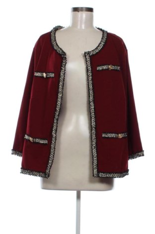 Dámsky kardigán SHEIN, Veľkosť 4XL, Farba Červená, Cena  13,00 €, #137009797