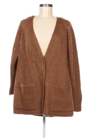 Дамска жилетка Zara, Размер L, Цвят Кафяв, Цена 13,00 €, #137016582