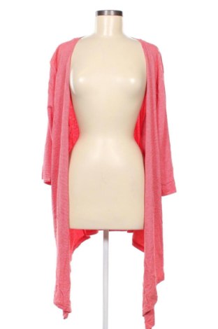 Cardigan de damă Ulla Popken, Mărime 3XL, Culoare Roz, Preț 100,99 Lei, #137053224