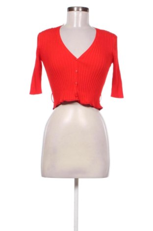 Damen Strickjacke Zara, Größe XS, Farbe Rot, Preis € 11,00, #136940665