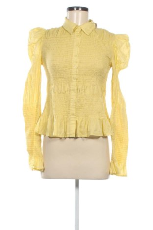 Damenbluse NA-KD, Größe M, Farbe Gelb, Preis € 7,99, #136733866