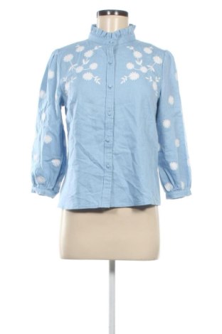 Damenbluse Simplee, Größe S, Farbe Blau, Preis 13,99 €, #136780694