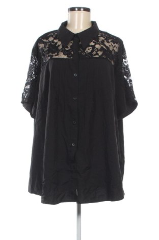 Damenbluse SHEIN, Größe 4XL, Farbe Schwarz, Preis 13,99 €, #136821759