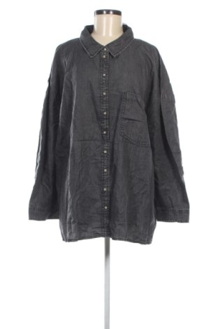 Γυναικείο πουκάμισο Unbranded, Μέγεθος 3XL, Χρώμα Γκρί, Τιμή 17,99 €, #136822231