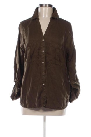 Γυναικείο πουκάμισο Zara, Μέγεθος M, Χρώμα Πράσινο, Τιμή 13,99 €, #136882380