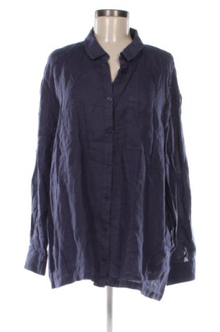 Дамска риза Ulla Popken, Размер 3XL, Цвят Син, Цена 24,03 €, #136890506