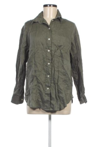 Cămașă de femei H&M, Mărime L, Culoare Verde, Preț 54,99 Lei, #136891551