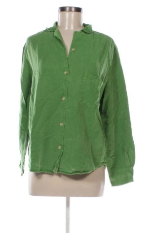 Дамска риза Zara, Размер M, Цвят Зелен, Цена 13,00 €, #136900868
