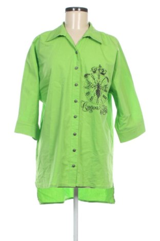 Дамска риза Unbranded, Размер XL, Цвят Зелен, Цена 9,00 €, #136925029