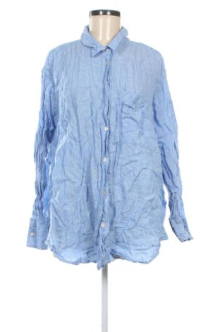 Γυναικείο πουκάμισο Unbranded, Μέγεθος XXL, Χρώμα Μπλέ, Τιμή 16,99 €, #136928606