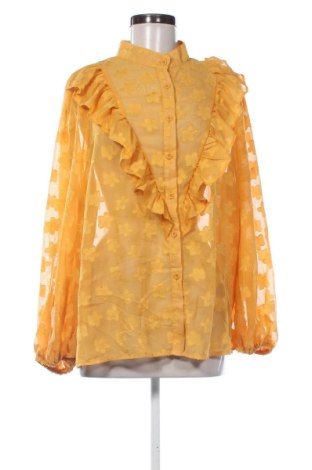 Дамска риза SHEIN, Размер XXL, Цвят Жълт, Цена 13,29 €, #136946072