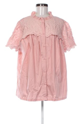Cămașă de femei SHEIN, Mărime XXL, Culoare Roz, Preț 65,99 Lei, #136946561
