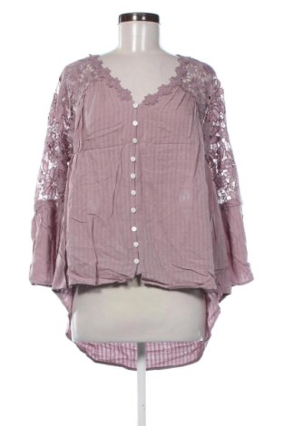 Damenbluse SHEIN, Größe XL, Farbe Aschrosa, Preis 11,99 €, #136949721