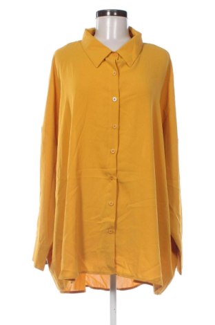 Γυναικείο πουκάμισο Boohoo, Μέγεθος 5XL, Χρώμα Κίτρινο, Τιμή 17,99 €, #136955098